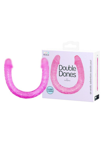 Двухсторонний фаллоимитатор 45 см изогнутый фалос Faloimitator Double Dones Baile LyBaile (317748120)