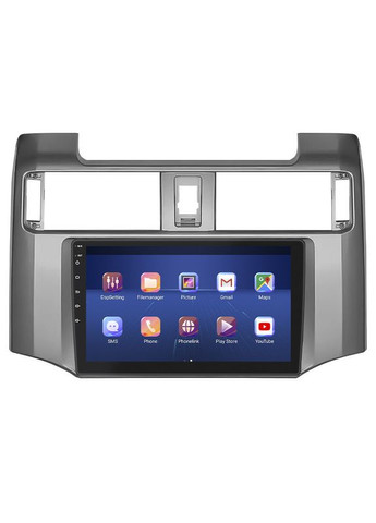 Штатная магнитола для Toyota 4Runner V Рестайлинг 2013-н.в. 9" 6/128Gb 4G Wi-Fi GPS Top 5 шт. Lesko (336193390)