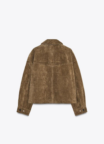 Оливкова (хакі) демісезонна куртка Zara