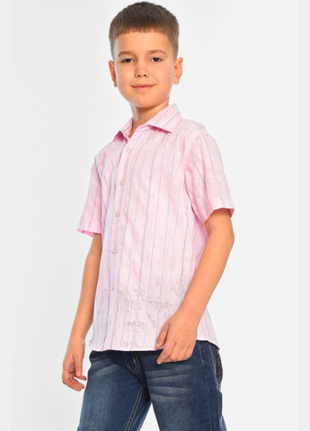 Сорочка дитяча хлопчик рожева Let's Shop (316503285)
