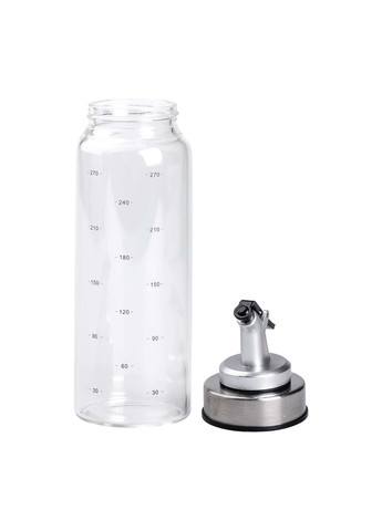 Бутылка для масла и уксуса стеклянная с пробкой-дозатором 350 мл, Yiwu (328440539)