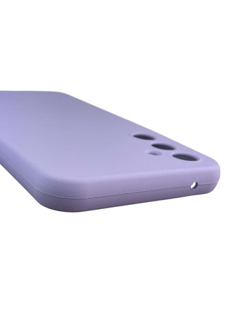 Чохол для Galaxy A34 5G (SM-A346E) силіконовий з мікрофіброю нековзний на самсунг а34 5г бузковий Samsung (366388409)