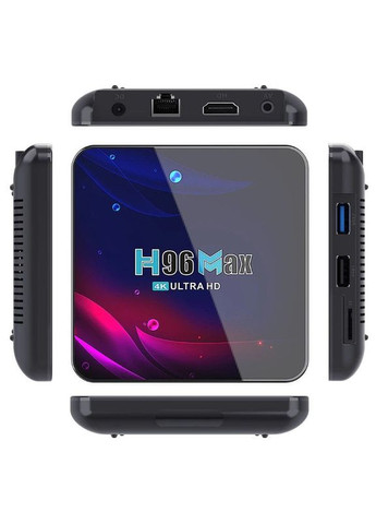 Sweet.TV Тариф L на 6 місяців для п'яти пристроїв + Смарт ТВ приставка MAX V11 2/16 Гб Smart TV Box Android 11 H96 (338627385)