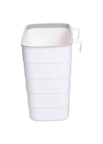 Відро для сміття на дверцята 6 (л) відро для сміття пластикове навісне Білий HP-45-18W Yiwu (370801399)