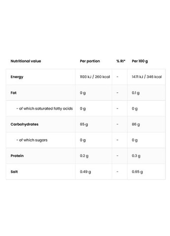 Vitargo + Electrolytes 1000 g /13 servings/ Kiwi Ostrovit (286331602)