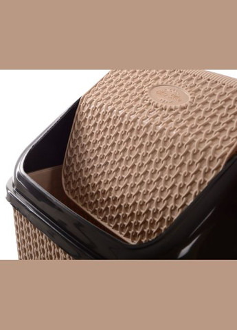 Корзина для сміття 0026 Виолетта CAPPUCHINO 10 л Violet House (316649914)