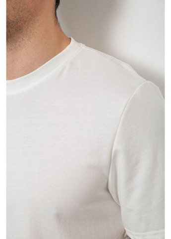Молочная футболка мужская однотонная Sport Line