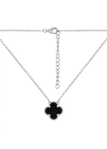 Серебряное колье «Clover» AURA (390403430)