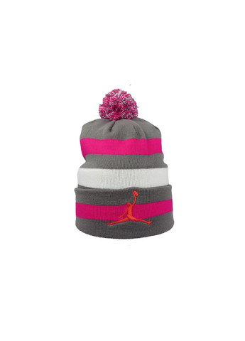 Сіра шапка з баскетболістом із помпоном КиП (358052593)