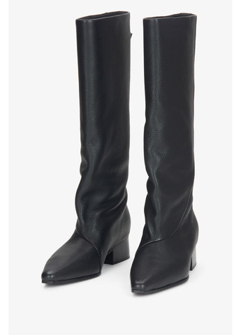 Чоботи, колір чорний Estro (372006152)