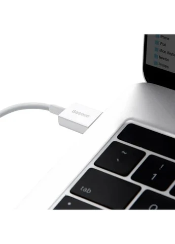 Кабель Superior Series Fast Charging Data Cable USB to Lightning 2.4A 0.25 m White (CALYS-02) Baseus (333144136)