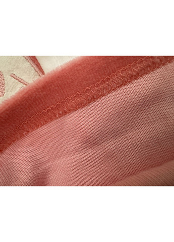 Розовый демисезонный костюм из бэби-велюра брючный Lupilu