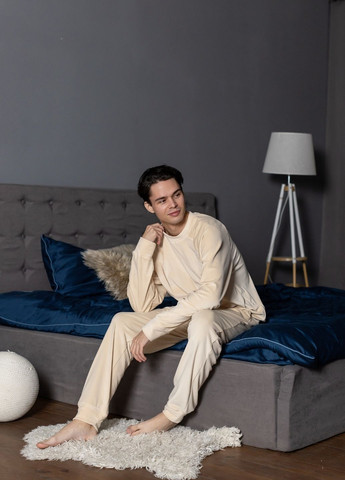 Бежевий демісезонний комплект чоловічий MonsterBrand