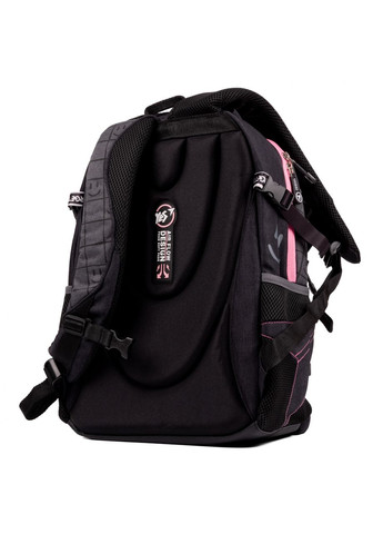 Шкільний рюкзак, два відділення, фронтальні кишені, бічні кишені, розмір: 41*30*13см, сірий Happy time Yes (266911802)