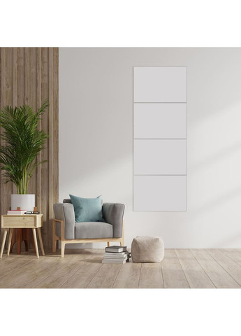 Зеркало акриловое самоклеящееся 400х600х2 мм легкое для интерьера и декора глянцевое зеркало для стен Sticker Wall (372803481)