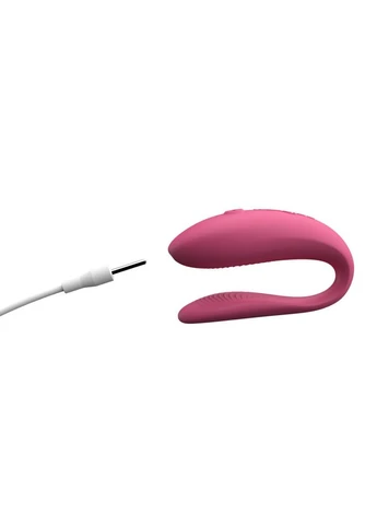 Смарт-вібратор для пар Sync Lite Pink, 10 віброрежимів, можна поєднувати з проникним сексом We-Vibe (315012681)