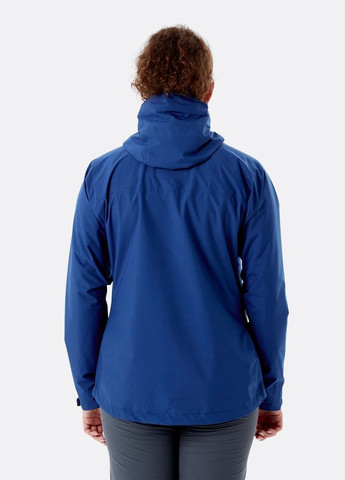 Синяя демисезонная куртка downpour eco jacket women's Rab