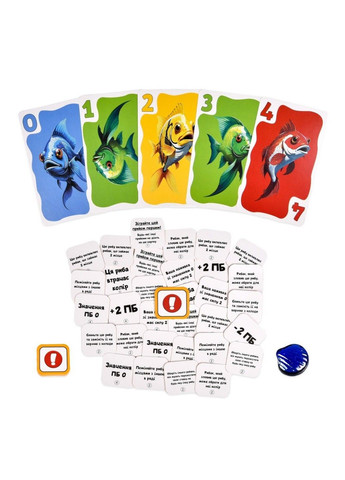 Карткова гра "Скажена рибалка" 30845, 100 карток Strateg (368834475)