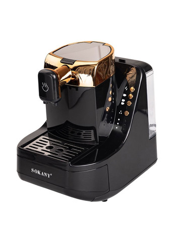 Кофемашина профессиональная электрическая кофеварка 700 Вт Черный Sokany (362455886)