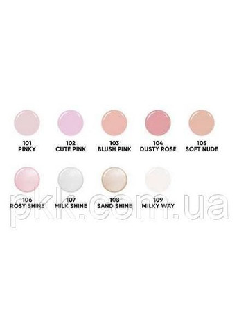 Камуфлююча база для нігтів молочно біла френч Color Base 6 мл № 109 Colour Intense (367989600)