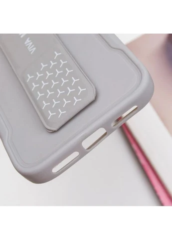 Чехол TPU VIVA для Apple iPhone 15 Plus 6.7" серый с функцией подставки No Brand (402067388)