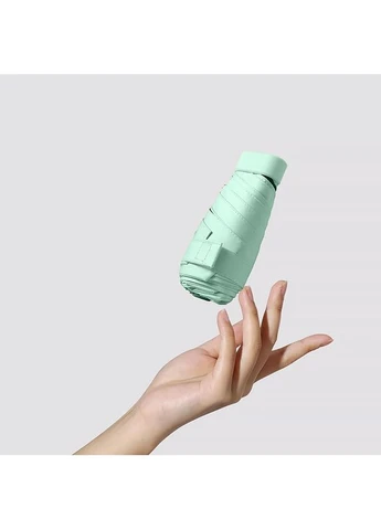 Бірюзова} мінізонт 191t кишеньковий із чохлом капсулою turquoise Lesko (396705571)
