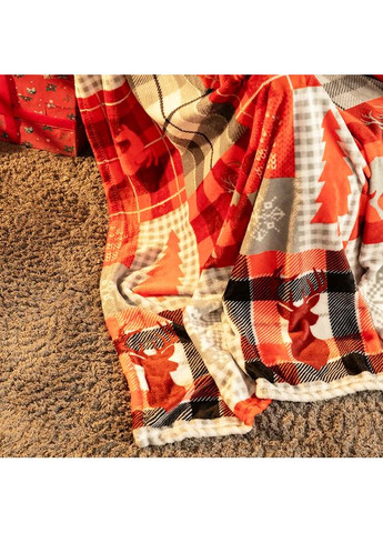 Плед фліс Скандинавські мотиви 150x200 см Love You (369621744)