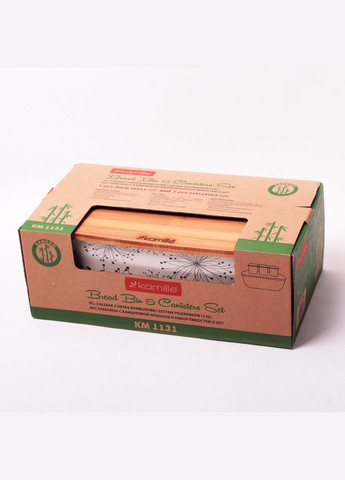 Хлібниця + набір ємностей KM-1131 Kamille (342117509)