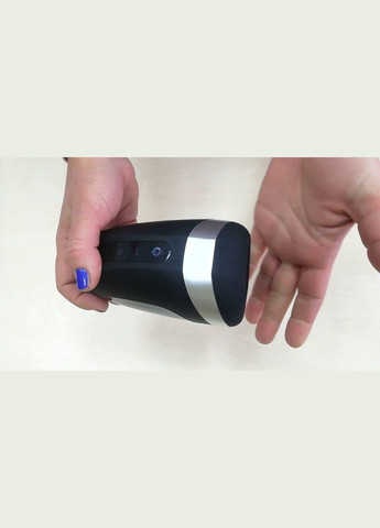 Мастурбатор Men Heat Vibration имитатор минета, подогрев и вибрация, стимуляция головки Satisfyer (293487613)