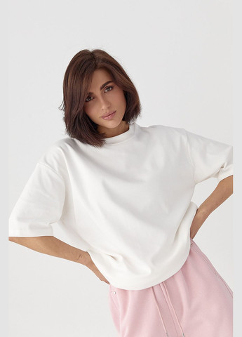 Однотонная базовая футболка Lurex - (323644492)