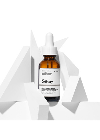 - Aloe 2% + NAG 2% Solution - Сыворотка для лица с алоэ - 30ml The Ordinary (369927192)