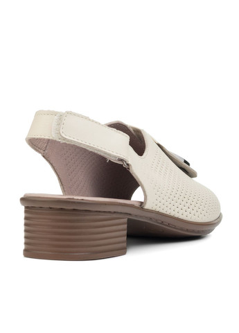 Бежевые босоножки (1488л) 24pfm