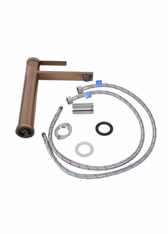 Смеситель под умывальник Handmade 419001 PVD медный Platinum (336938314)