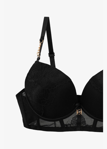 Чорний бюcтгальтер 7254 shop (2000990825452) Weiyesi еластан, нейлон