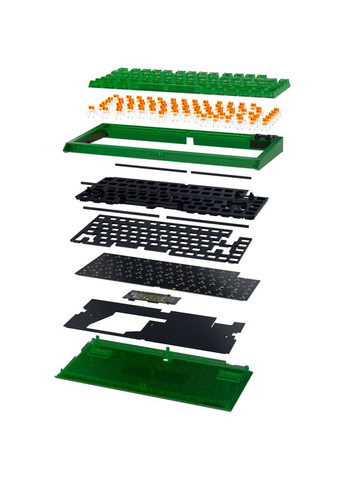 Клавіатура BlackWidow V4 75% Phantom Green (RZ03-05003300-R3M1) Razer (348058388)