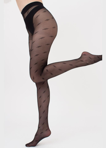 Колготки жіночі фантазійні з малюнком колосків з середньою посадкою AFINA №6 40 den Giulia AFINA 6 (297927045)