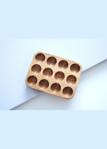 Подставка для яиц из дерева Легбар мускат (ПЯЙ-001207) No Brand (327845616)