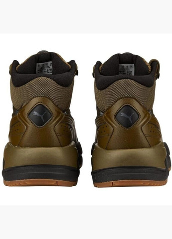 Коричневі Осінні кросівки чоловічі x-ray speed mid wtr brown 385869-03 Puma