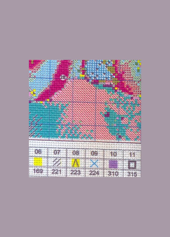 Набір для вишивання за нанесеною на канву схемою "The moon fairy". AIDA 14CT printed, 94*134см Joy Sunday (313613021)