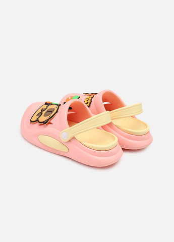 Кроксы для девочки цвет персиковый ЦБ-00267921 No Brand (327999562)