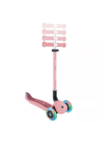 Самокат-велобег 5в1 GO-Up Active Lights Pastel Pink Globber (366889382)