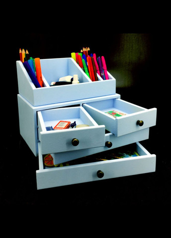 Органайзер настільний з дерева Ашвуд ірис (КНЦ-007052) No Brand (328225210)