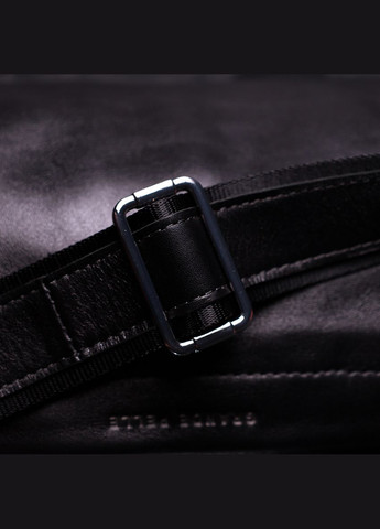 Оригінальна сумка через плече з натуральної шкіри 11649 Чорна Grande Pelle (331913447)