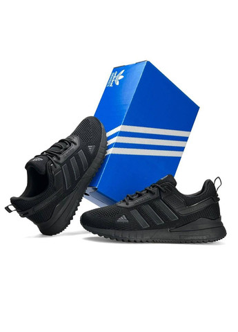 Черные летние кроссовки мужские adidas No Brand Climacool All Black