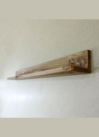 Настінна полиця з дерева Палас 100 мускат (НСП-108007) No Brand (328081652)