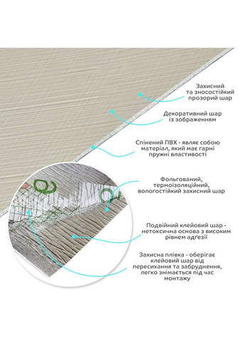 Самоклеящаяся виниловая плитка в рулоне 0,6*3m*2мм (D) SW00002038 Sticker Wall (298284616)