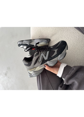 КРОССОВКИ ЖЕНСКИЕ NEW BALANCE 9060 BLACKL-0149 НЬЮ БЕЛАНС 9060 No Brand чёрные демисезоны (367169801)