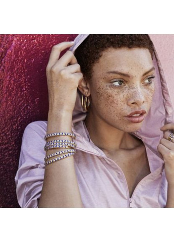 Серебряный браслет-слайдер "Этномотив" 568051CZ Kabluchka (355346537)