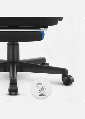 Крісло C504 Black-Blue тканина No Brand (347311577)