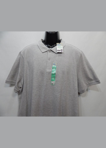 Серая мужская футболка поло оригинал р.56 112fm батал Primark